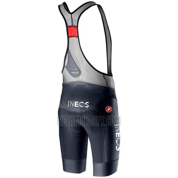 INEOS Grenadiers Cycling Jersey Bib Short 2021 Short Sleeve Orange